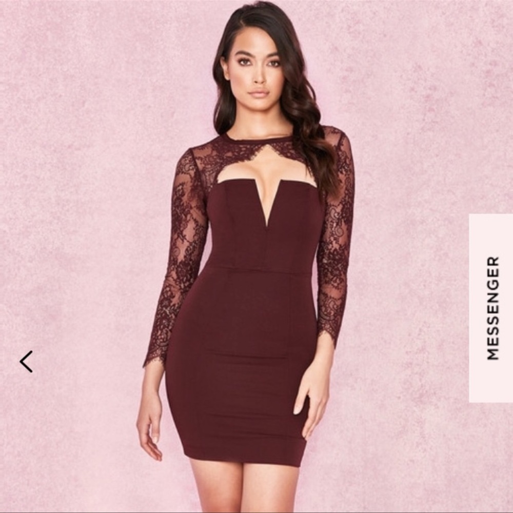 HOUSE OF CB | Rasin Lace Dress